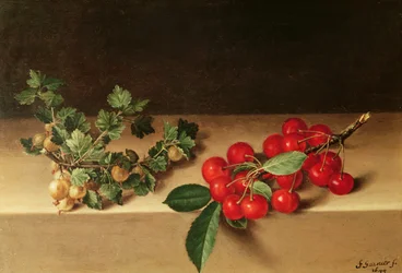 Fruits sur la table, 1644